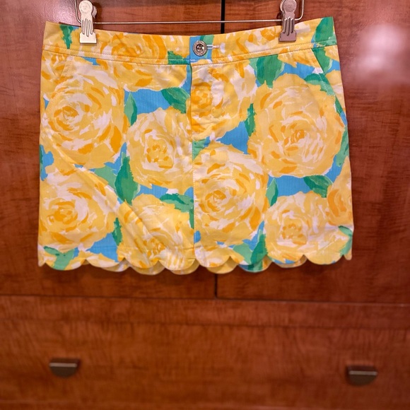 NWT Lilly Pulitzer Sunglow First Impressions Colette Skort ☀️ - Picture 2 of 11
